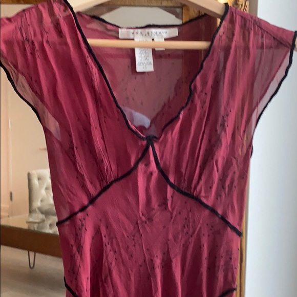 Max Studio Sheer Dress - Picture 2 of 6